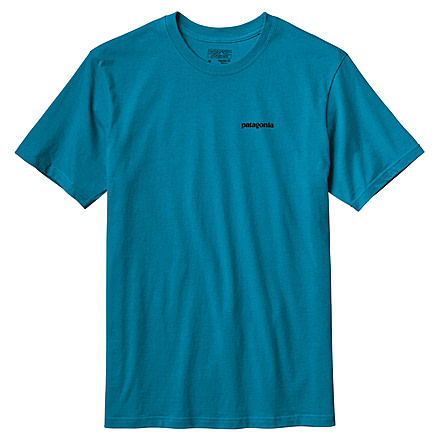 Patagonia Fitz Roy Tarpon Cotton T-Shirt - Men's-Grecian Blue-XX-Large