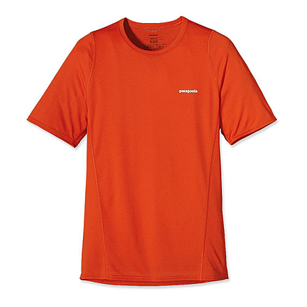 Patagonia Fore Runner Short-Sleeve Shirt - Men's-Electric Orange-Small