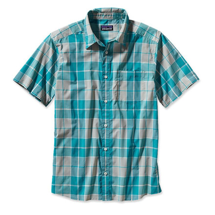 Patagonia Gone Again Shirt - Men's-Haystack/Tobago Blue-Small