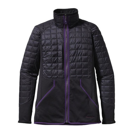 Patagonia Hybrid Down Jacket - Women's-Black-Small
