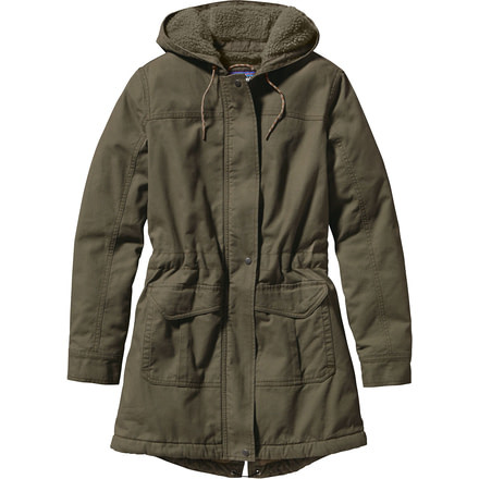 Patagonia Insulated Prairie Dawn Parka - Women's-Industrial Green/Industrial Green-X-Small