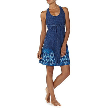 Patagonia Kiaweh Island Dress - Womens-Moonchild Border/Navy Blue-Medium