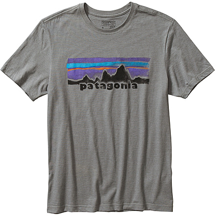 Patagonia Legacy Label T-Shirt - Men's -Narwhal Grey-XX-Large