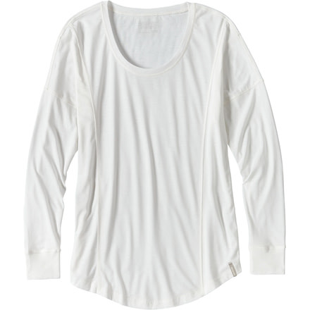Patagonia Long Sleeve Blythewood Top - Women's-Birch White-Medium