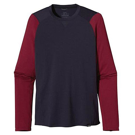 Patagonia Merino 3 Midweight Crew - Men's-Graphite Navy-Small