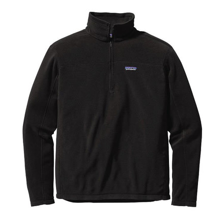 Patagonia Micro D Pullover - Mens-Black-Clearance-Small