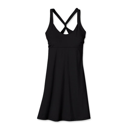 Morning Glory Dress - Black-X-Small