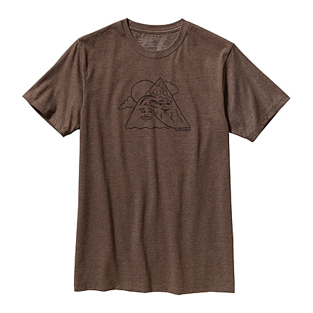 Patagonia MountN Sea T-Shirt - Mens-Alpaca Brown-Large