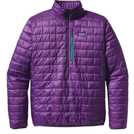 Patagonia Nano Puff Pullover - Mens - Purple-Large