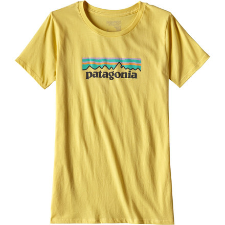 Patagonia Pastel P-6 Logo Cotton Crew T-Shirt - Women's -Yoke Yellow-X-Small