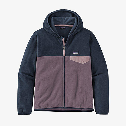 Patagonia Patagonia Girls Micro D Snap-T Jacket, 65470-NGRY-L