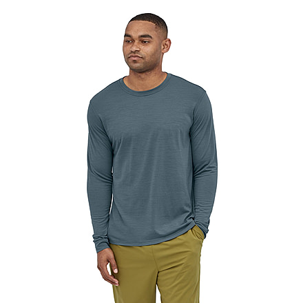 Patagonia Patagonia Mens Long Sleeve Cap Cool Merino Shirt, 44550-FEBN-XL