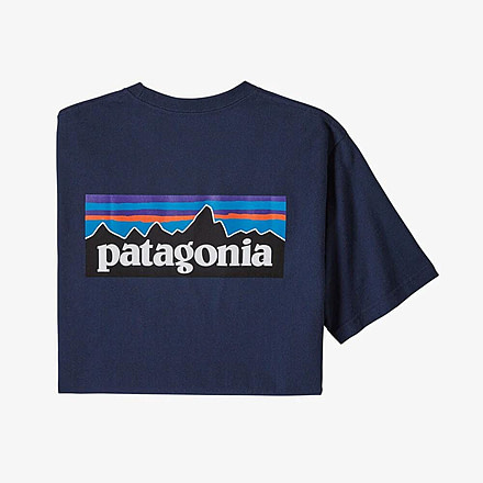 Patagonia Patagonia Mens P-6 Logo Pocket Responsibili-Tee, 38512-WHI-M