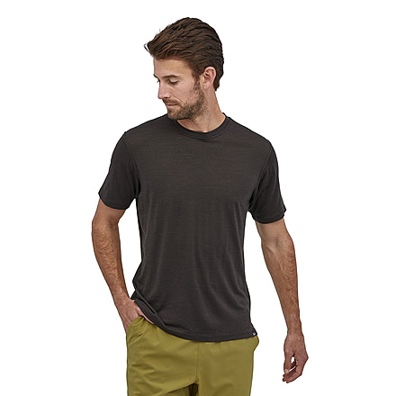 Patagonia Patagonia Mens Short Sleeve Cap Cool Merino Shirt, 44575-WAVB-S