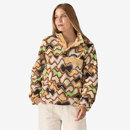 Patagonia Patagonia Womens Lightweight Synch Snap-T Pull-Over, 25455-SCNL-XS