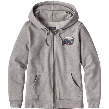 Patagonia Pointed West Midweight Full-Zip Hoody - Men's-Feather Grey-X-Small