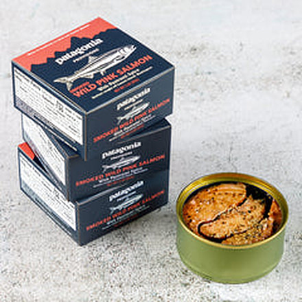 Patagonia Provisions Smoked Wild Pink Salmon With Pastrami Spice - 3 Cans, 44316459696314