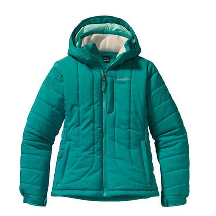 Patagonia Puff Rider Jacket - Girl's-Turquoise-Small