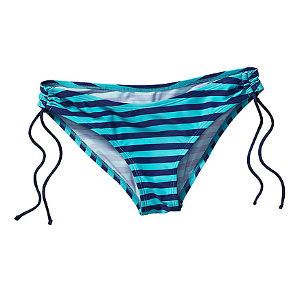 Sunamee Side Tie Bottoms - Womens-Vista Stripe/ Channel Blue-X-Small