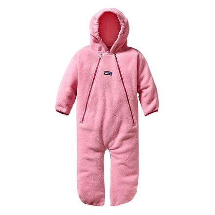 Patagonia Synchilla Fleece Bunting - Infant-Rosy Posy Pink-3M