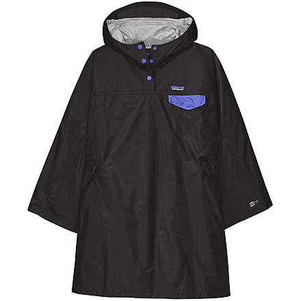 Patagonia Torrentshell Poncho - Women's -Black-X-Small