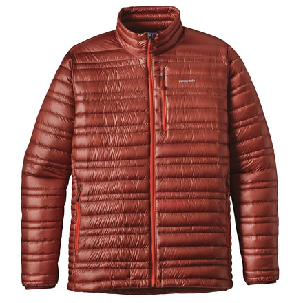 Patagonia Ultralight Down Jacket -  Men's-Cinder Red-X-Large