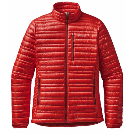Patagonia Ultralight Down Jacket - Women's-French Red-Large