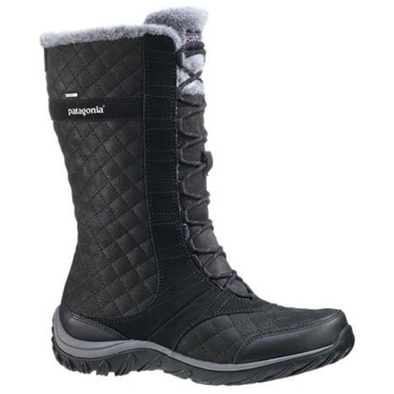 Patagonia Footwear Wintertide High WTPF Winter Boot - Womens-Black-Medium-5.5 US