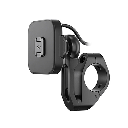 Peak Design Motorcycle Bar Mount,w/Charging, LockingQi2, Black, M-MM-AJ-BK-1