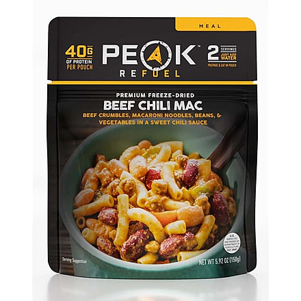 Peak Refuel Beef Chilli Mac - Pouch, 56845