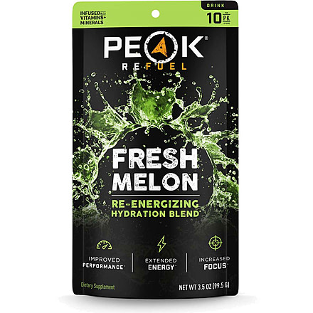 Peak Refuel Fresh Melon Re-Energizing Drink Stick Pack, 10 Pack, 58874