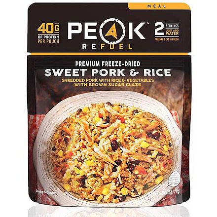 Peak Refuel Sweet Pork &amp; Rice, 40g, 56960