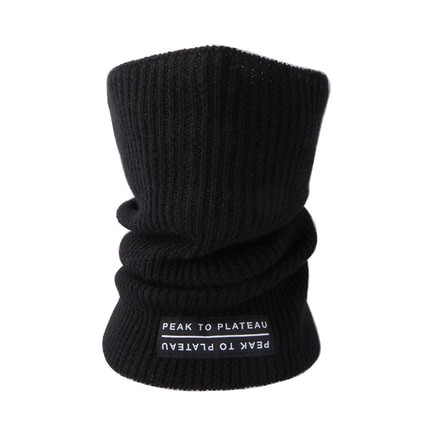 Peak to Plateau 40 Below Neckwarmer, Black 40B-BLACK