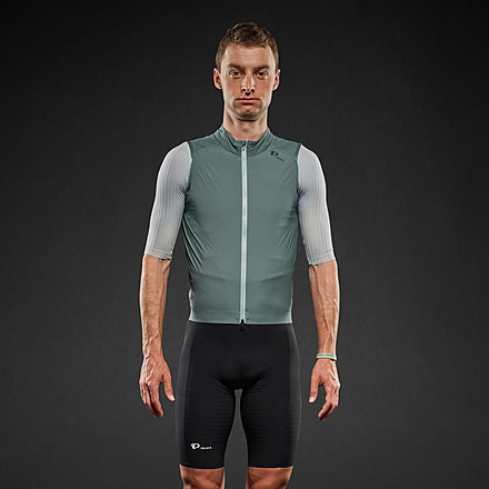 Pearl Izumi Mens Pi PRO/BLACK Wind Vest, 11132601AF1XS