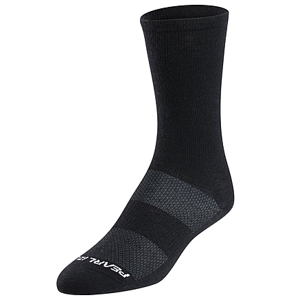 Pearl Izumi Merino Air 7in Sock - Mens, Black, Small, 7557658214571