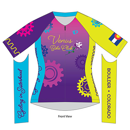 Pearl Izumi Mto Womens Attack Air Jersey - Venus Bike Club 25, 11222301KACL