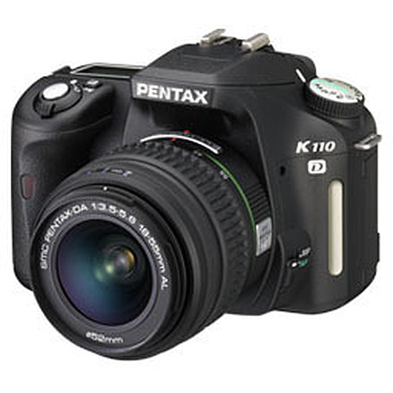 Pentax 6.1 Megapixel K110D Digital SLR Camera w/ 18-55mm Lens Kit 19028