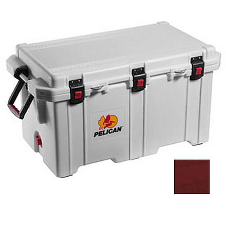 Pelican 150Qt Elite Cooler,34x17x15.75in,Maroon 32-150Q-CC-MRN