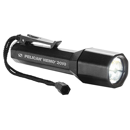 Pelican 2010N Nemo LED Flashlight, 161 Lumens, Black, 2010-019-117