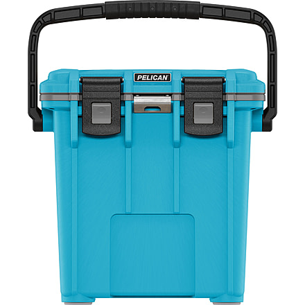 Pelican Elite Hard Cooler, 20.35 L, Cool Blue/Grey, 20Q-1-CLBLUGRY