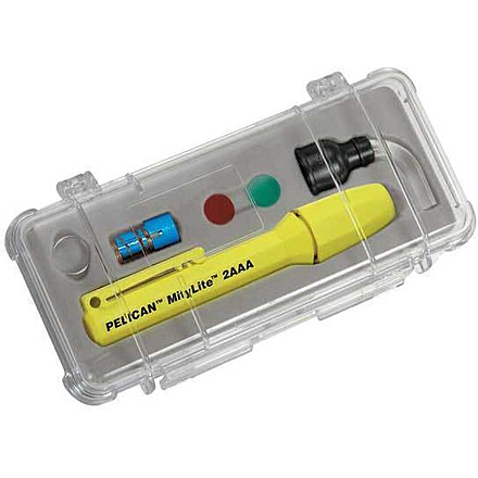 Pelican 1950 MityLite Xenon Watertight Flashlight Mini-System w/ 2 AAA batteries, 90 lightbender,
