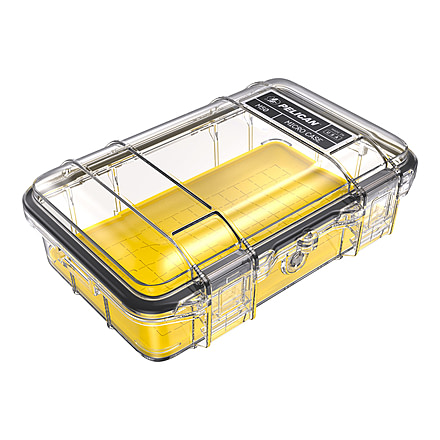 Pelican M50 Micro Case, Yellow/ Clear, M50, M500-0270-100