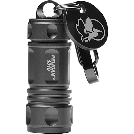 Pelican Progear 1810C LED Keychain Flashlight, Black, 018100-0100-110
