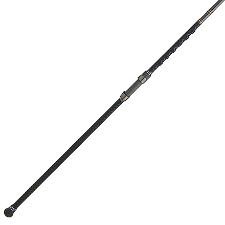 Penn Fishing Carnage III Surf Conventional Rod, Saltwater, Handle Type F, 10ft. Rod Length, Medium Power, Moderate Fast Action, 2 Pieces, Silver/Black/Gold, CARSFIII1530C10