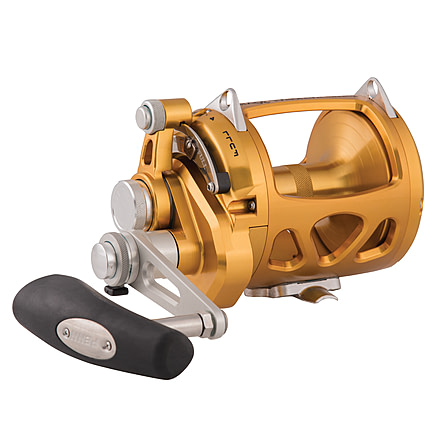 Penn Fishing International VISW Conventional Reel, 4.1/1 / 1.4/1, Right, 30, Gold, INT30VISW