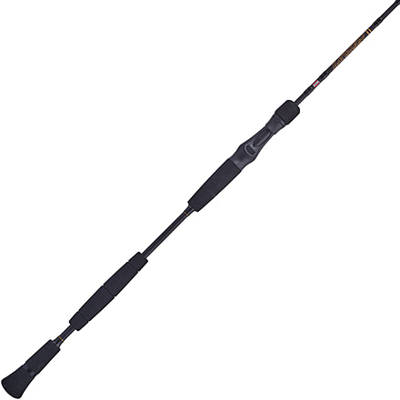 Penn Fishing Penn Battalion II Slow Pitch Jig Cast Rod, Rcb2 Construction, Adjustable Eva, Fuji Seat, Spiralwrap Fuji K Guides, 30lb, 68, BATSPJII250C68ML