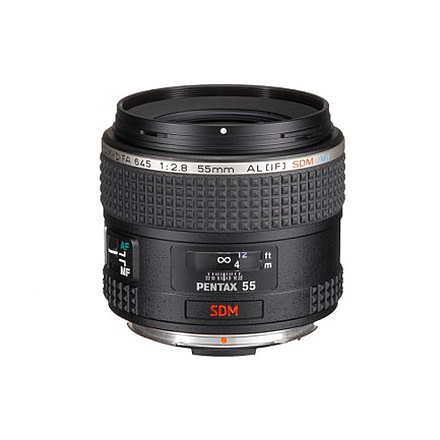 Pentax 645D FA 55mm F2.8 Lens, Black 26350