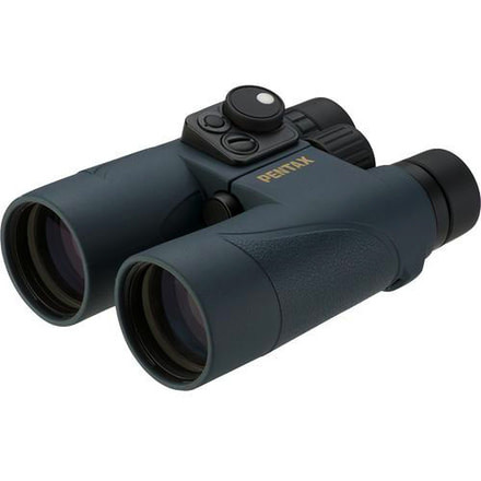 Pentax 7x50 Marine Roof Prism Waterproof Rangefinder Binocular, Limited Availability, Matte w/Case &amp; Strap, 88039