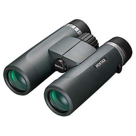 Pentax A-Series Advanced Compact AD 8x36 WP Roof Prism Binocular, Green, 62851