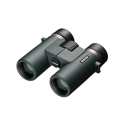 Pentax AD 10x32mm ED Roof Prism Binoculars, Dark Green, Compact, 62892